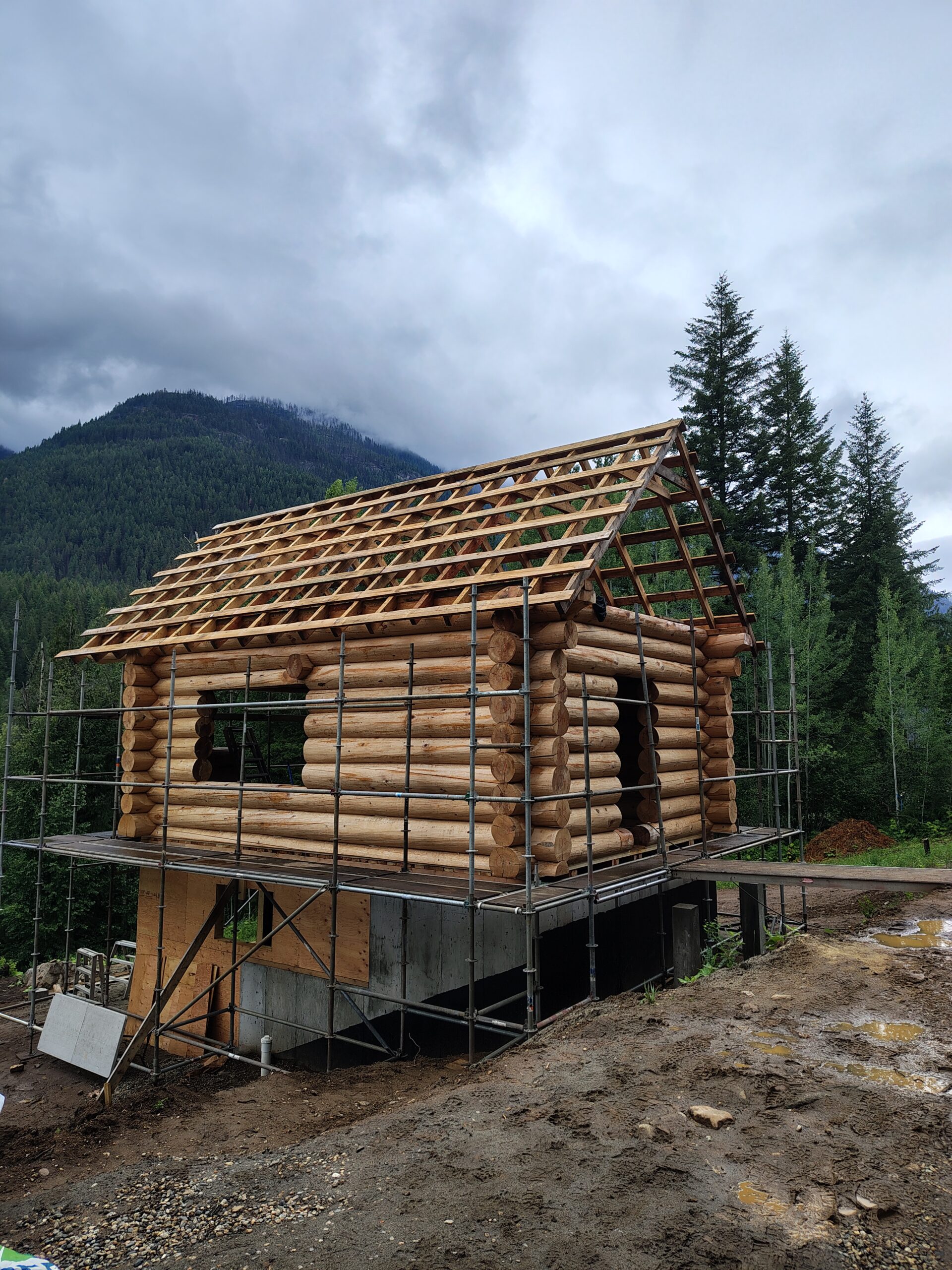 Log Cabin Move